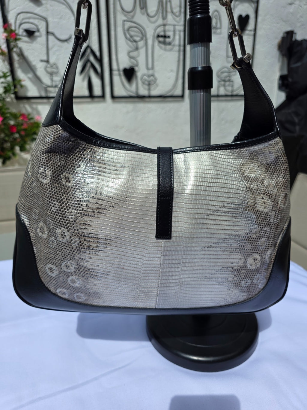 GUCCI Jackie O extraordinary karung shoulderbag
