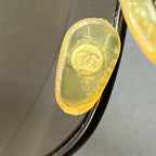 Chanel 4089 236/13 VTG Shield Sunglasses Brown Gradient Italy 120 Used w/ Ser. #