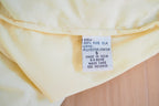 Vintage 90s Gold Beaded Sequin Silk Halter Gown Size S