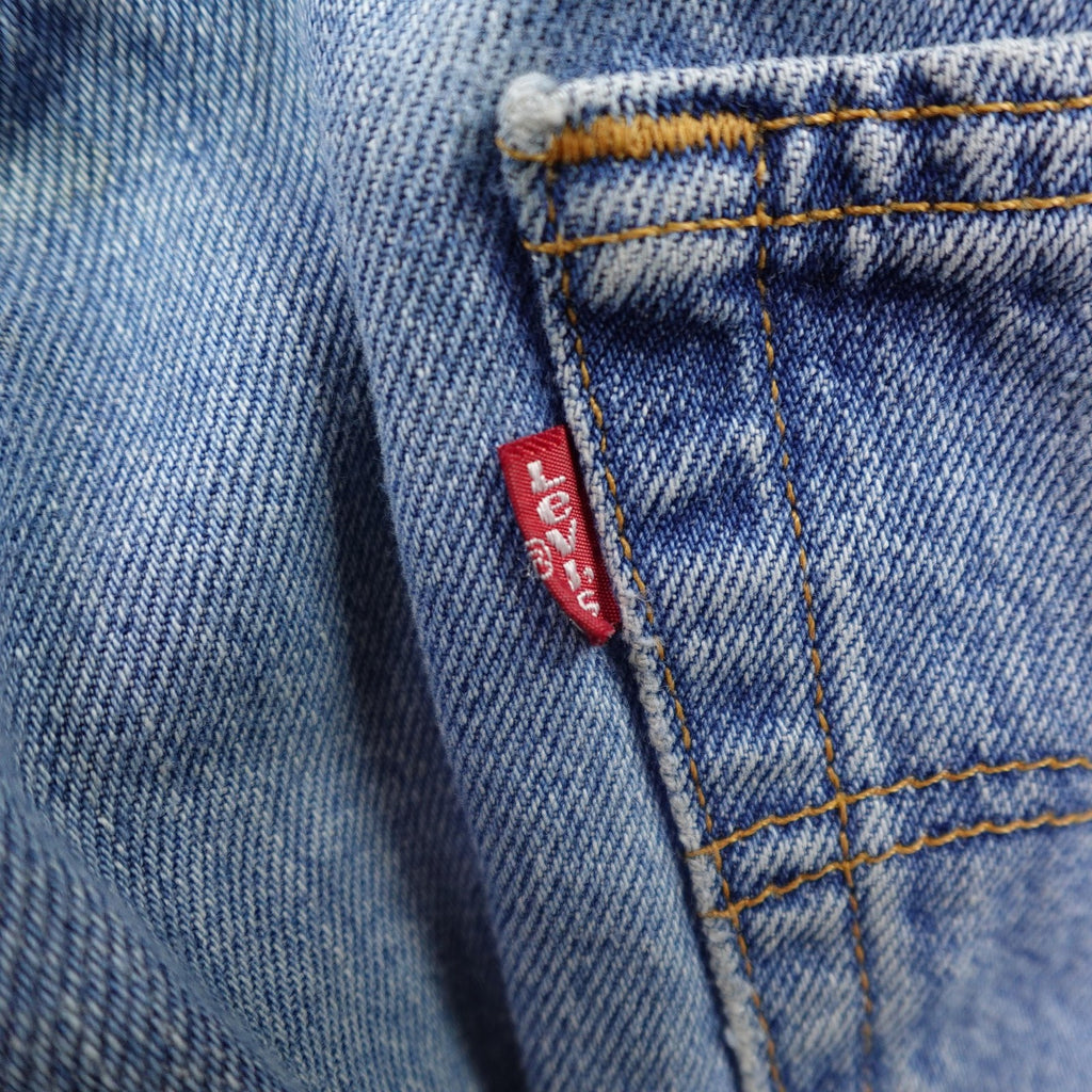 Vintage Levis Jeans Men 36x34 Blue Denim 501 Button Fly Faded Distressed 90s USA