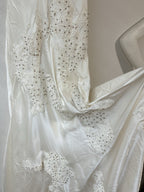 Vintage Sue Wong Nocturne Silk White Wedding Gown Sz 4