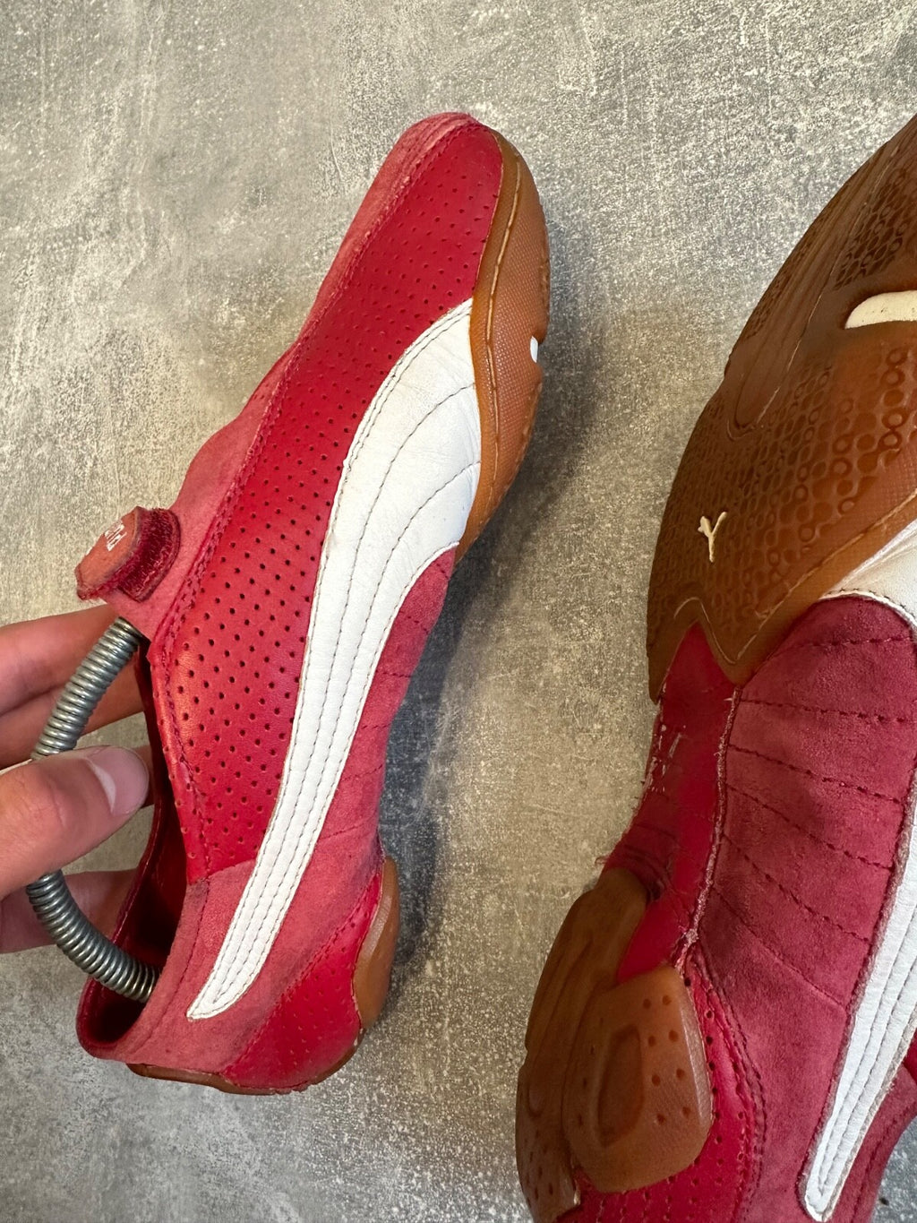 Vintage Puma Uke Ripstop Leather Slip-on Low Y2k Trainers