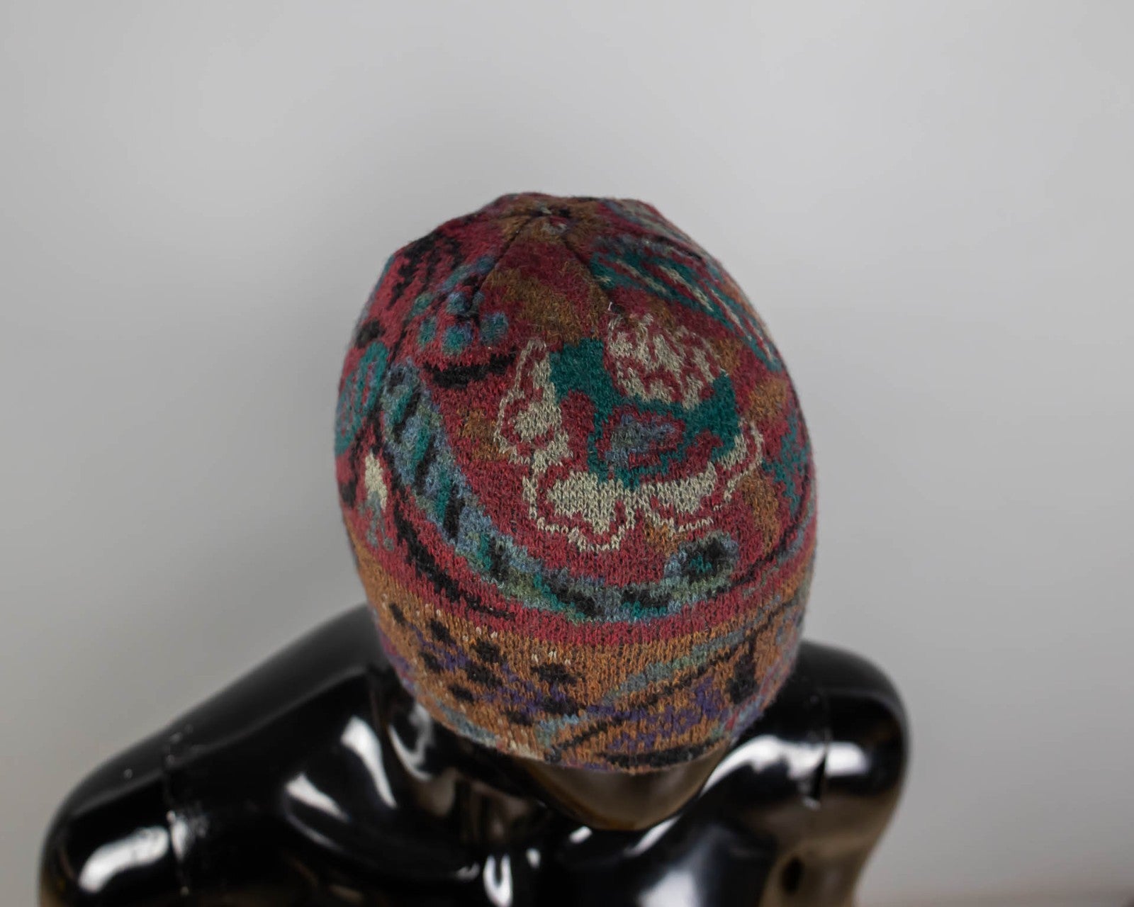 Missoni sport vintage multicolor wool hat