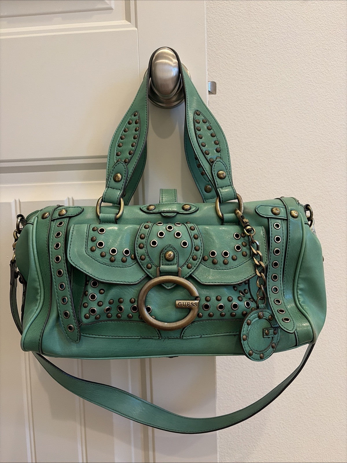 Guess Y2K Shoulder Bag Mint Green