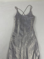 Jump 1990s Purple Metallic Iridescent Formal Gown Size 5-6