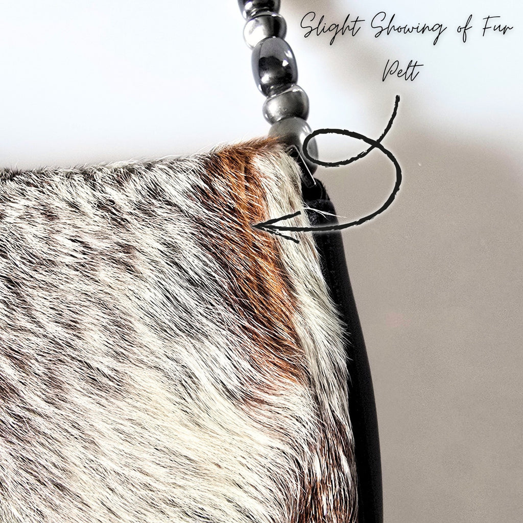 Dior Malice Fur Vintage Shoulder Bag