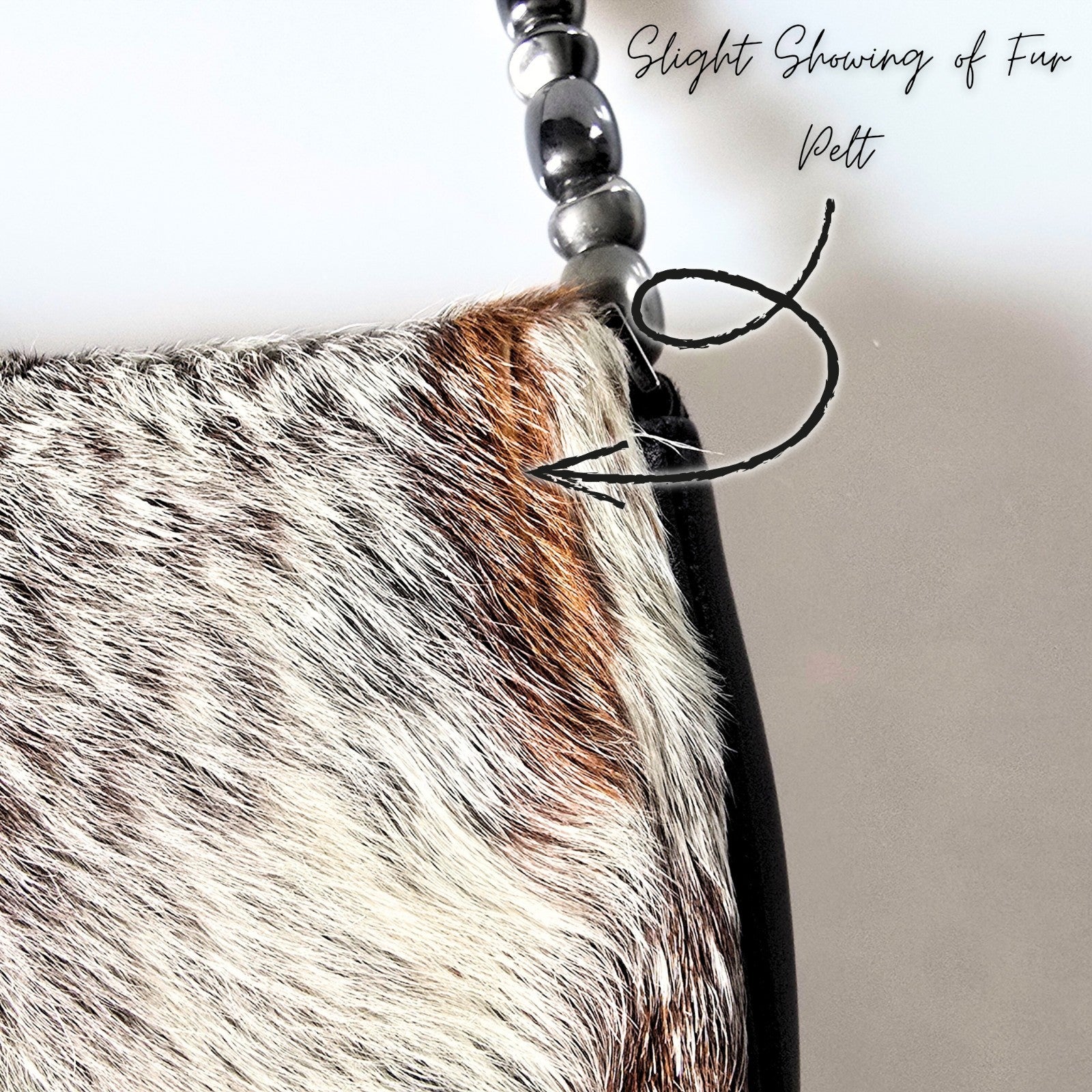 Dior Malice Fur Vintage Shoulder Bag