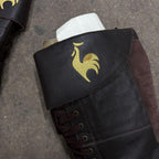 Vintage Le Coq Sportif Genuine Leather Boxing Boots Brown 39