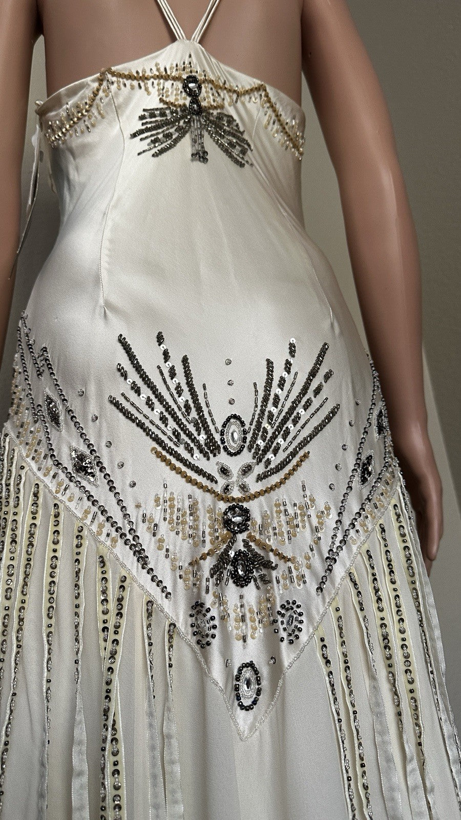 Vintage Sue Wong Beaded Gown NWT fairy Wedding Boho Whimsical Rare