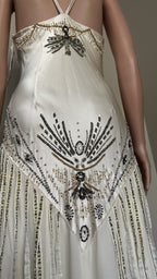 Vintage Sue Wong Beaded Gown NWT fairy Wedding Boho Whimsical Rare