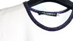 Dolce & Gabbana Vintage Purple Runway Pin Logo Outline Tank Top (S/S 2001 )