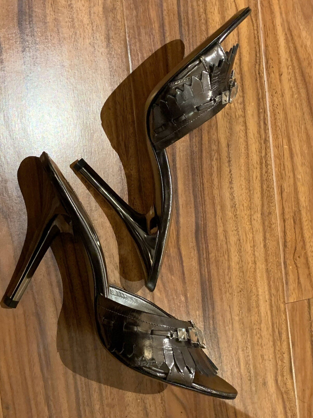 Marciano Leather Sole Women's Light Bronze Heels size 7M