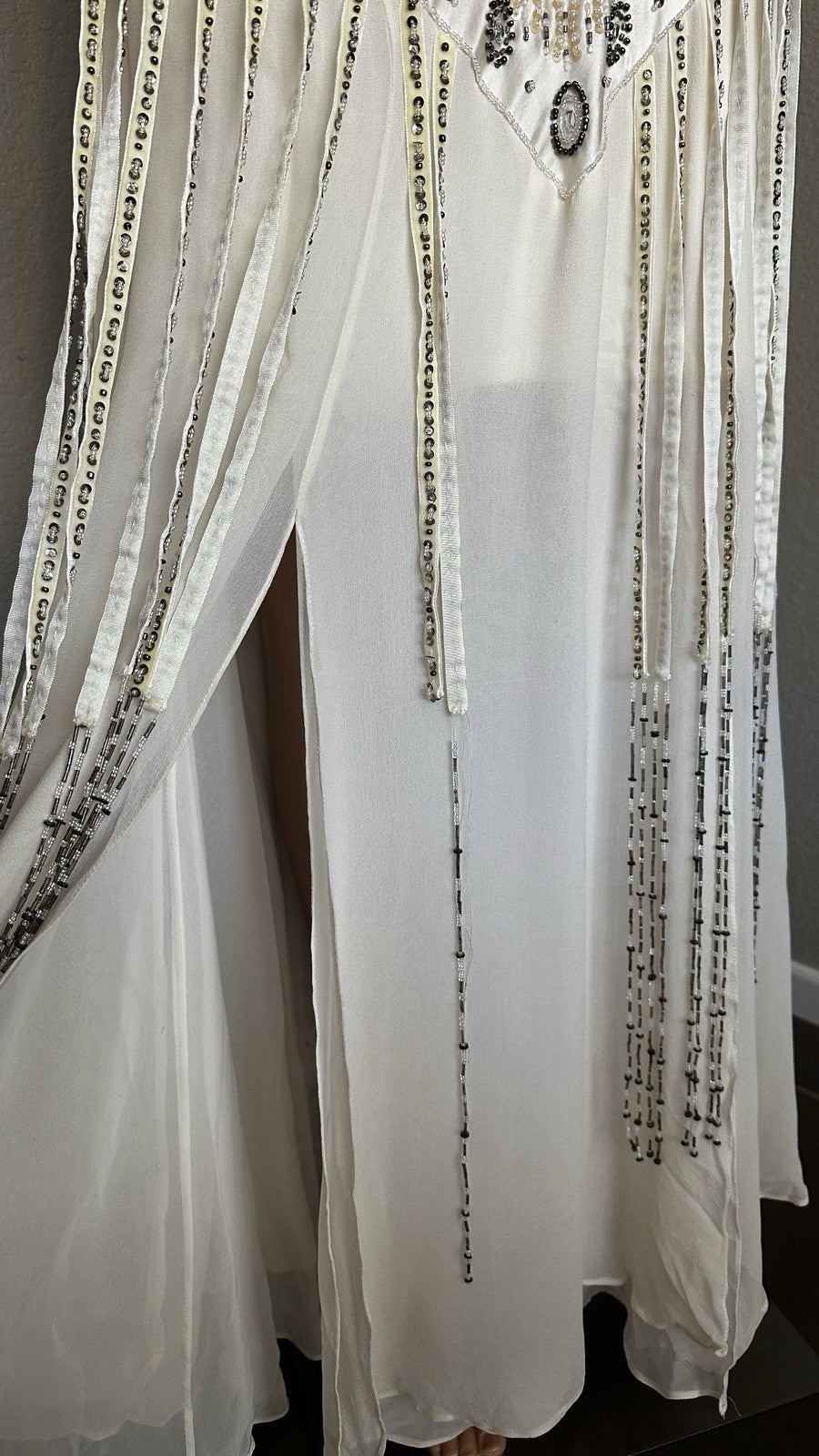 Vintage Sue Wong Beaded Gown NWT fairy Wedding Boho Whimsical Rare