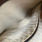 Ralph Lauren Vintage Suede Leather Hobo Shoulder Bag Brown