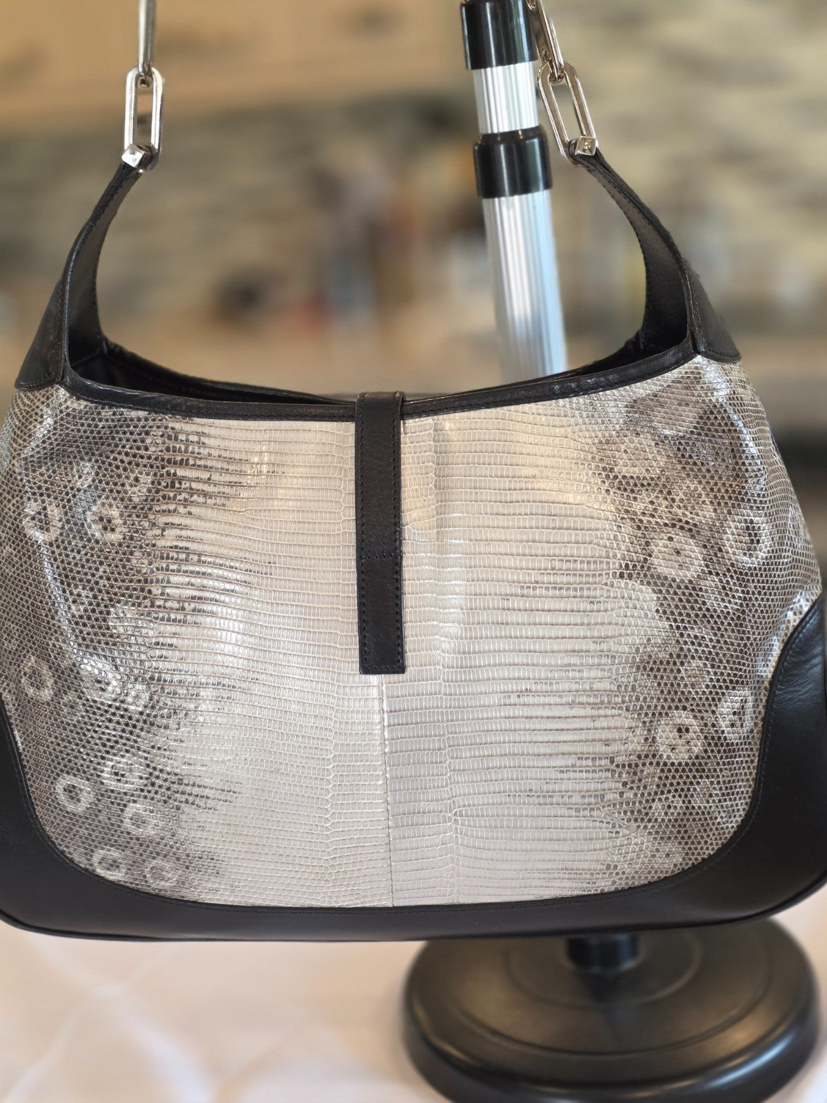 GUCCI Jackie O extraordinary karung shoulderbag