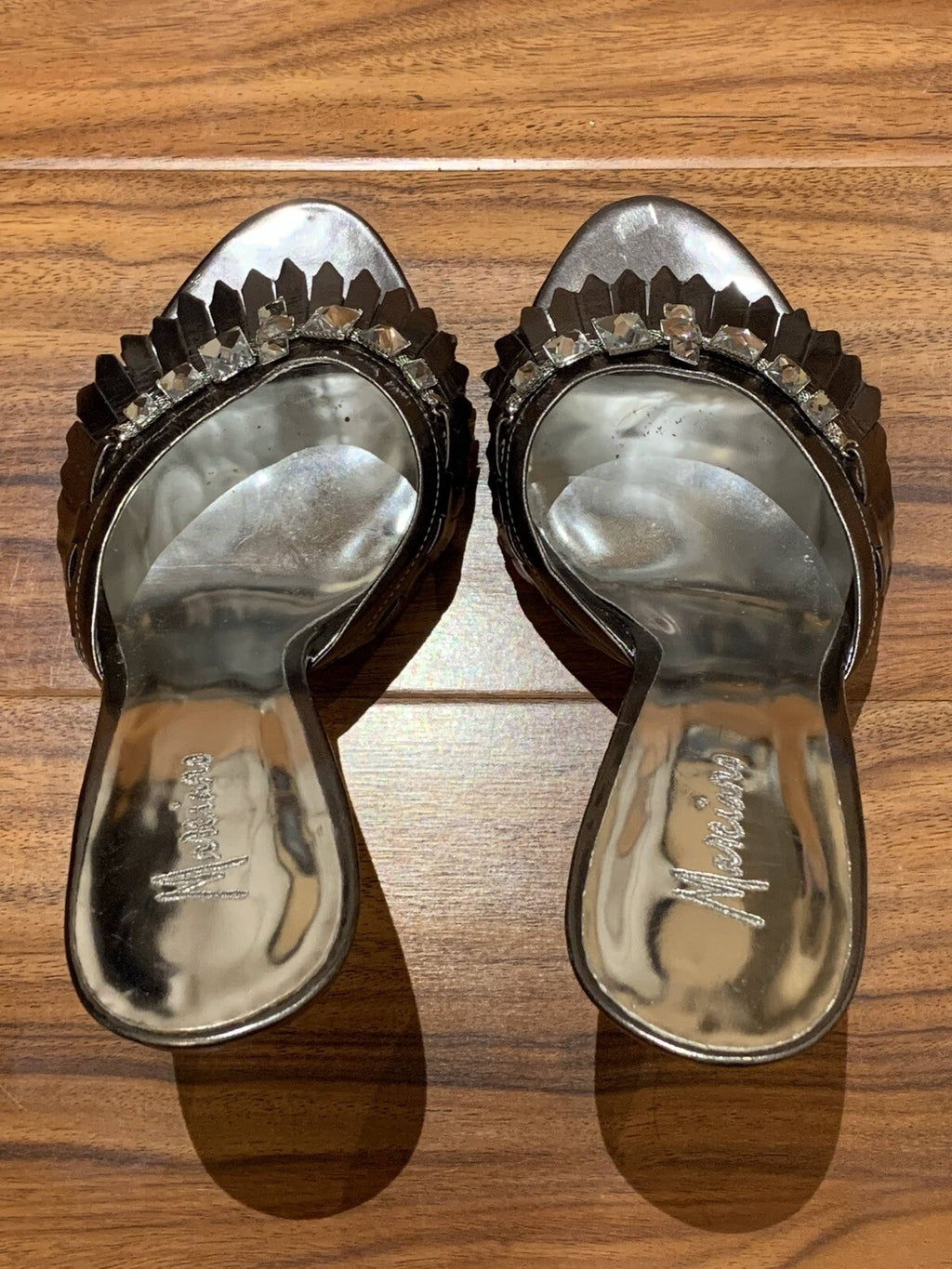 Marciano Leather Sole Women's Light Bronze Heels size 7M