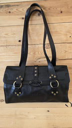 Y2k  Vintage Balenciaga Handbag Black Made In Spain