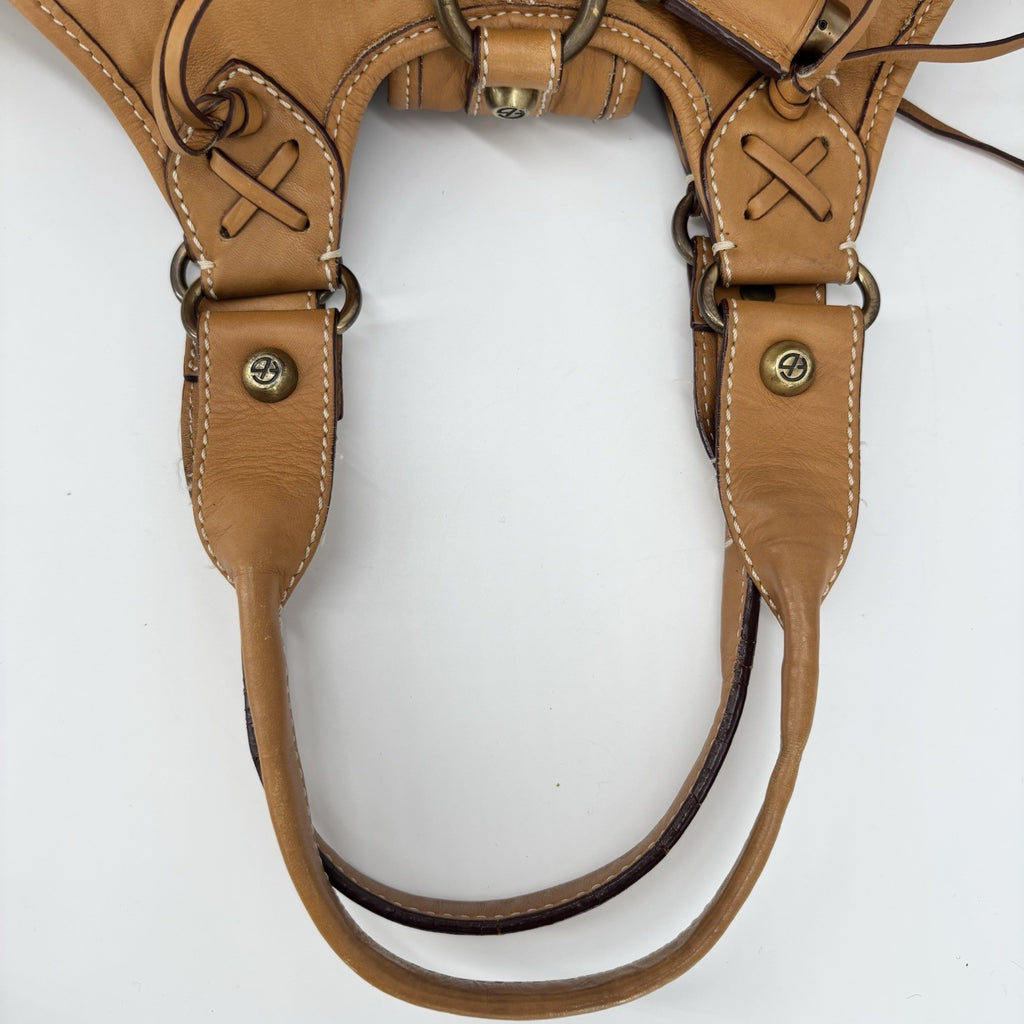 Francesco Biasia Vintage Handbag Tote Y2K Leather authentic From Japan