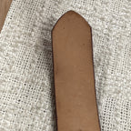 Vintage Gap Genuine Leather Red Pony Hair Textured Belt Size S/M
