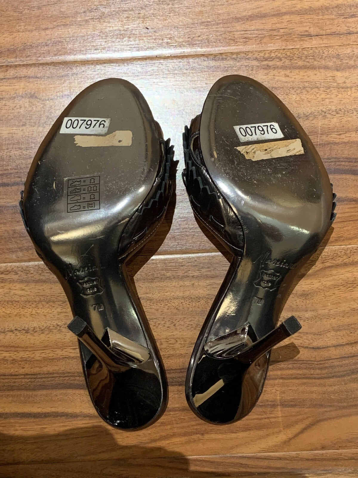 Marciano Leather Sole Women's Light Bronze Heels size 7M