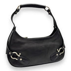 Vintage Burberry Leather Shoulder Bag