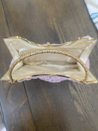Pink Beaded Clutch Vintage Stephen Chu Beaded Sweater Factory