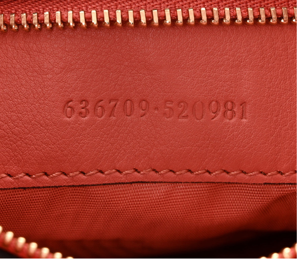 GUCCI Jackie 1961 Velvet Crocodile Jacquard in Pink & Taupe Excellent Condition