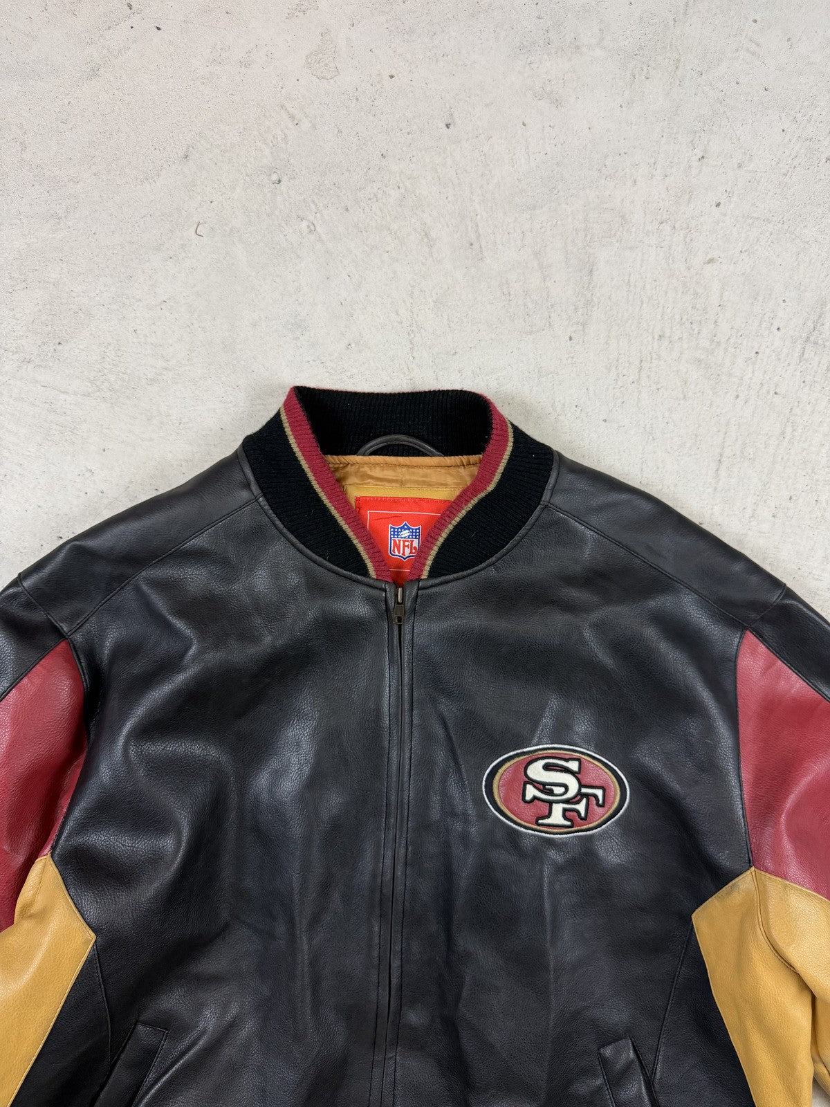 Vintage San Francisco 49ers Leather Jacket