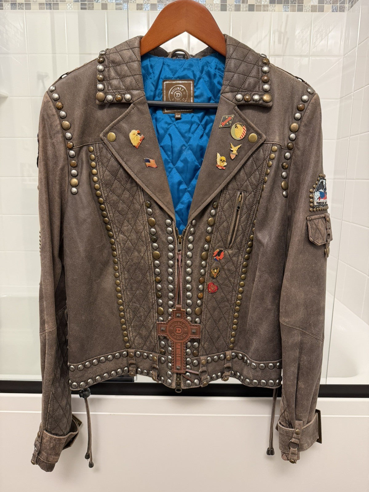 Double D Ranch Leather Jacket XL