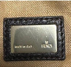 Fendi Zucca Spy Bag Dark Brown Canvas and Leather