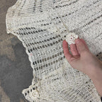 Y2K Vintage Morgan de Toi Crochet "Spider Web" Dress