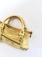 Balenciaga The City Mini 2Way Hand Bag Leather Y2K Vintage 90s Rare