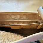 Gucci Jackie Bamboo Shoulder Bag Pink Suede Leather