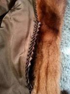 SAGA, Mink, Coat, Brown, L Size, with Vert, Women Authentic From Japan