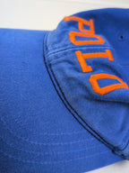 Vintage Polo Sport Ralph Lauren Spell Out Cap Hat Mens Adjustable Blue Orange