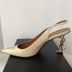 SAINT LAURENT YSL OPYUM SLINGBACK 85 PUMPS SZ 41