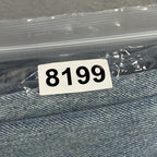 Vintage Levis 505 Jeans Mens 33x34 (32x33.5) Light Wash Straight Denim USA 90s