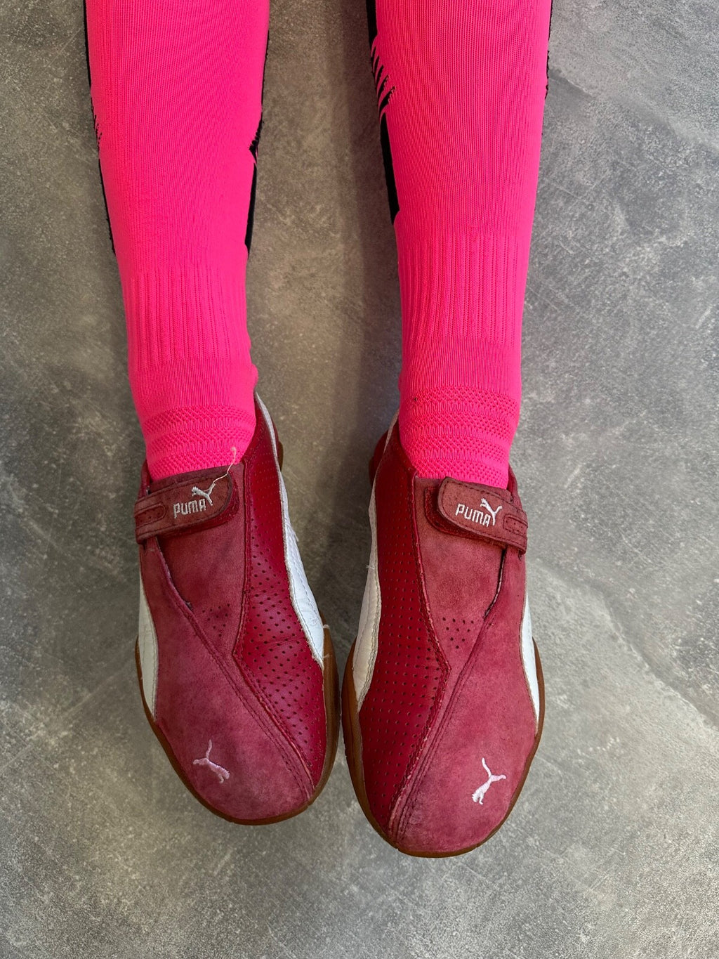 Vintage Puma Uke Ripstop Leather Slip-on Low Y2k Trainers