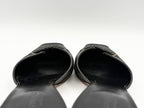 Gucci Black Canvas GG Monogram Kitten Heels with Braid Accent Size EU 35.5