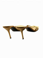 Rare Vintage Giuseppe Zanotti Gold Snake Heels