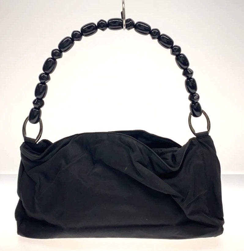 Dior Malice Pearl Hand Bag Black W12in. Authentic Vintage
