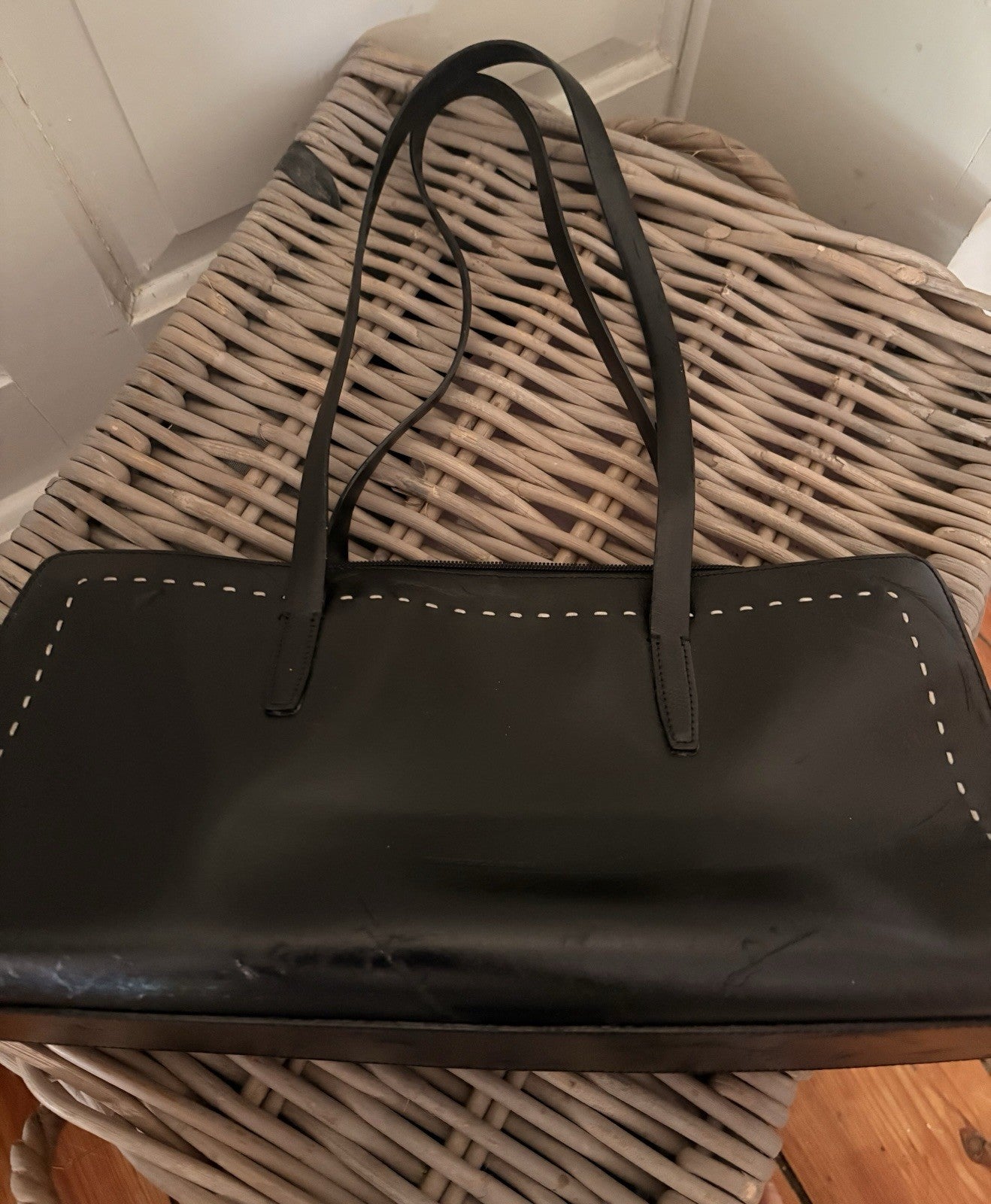Francesco Biasia Y2K Leather Shoulder Bag