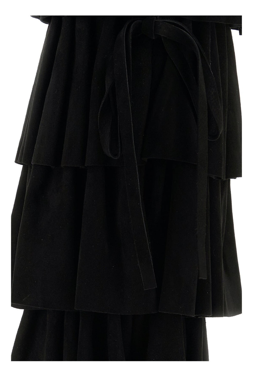 MANOLO BLAHNIK Miralone Knee High Black Suede 90mm Heeled Boots New & Authentic