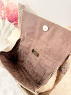 Vintage Furla Exotic Leather Snakeskin Clutch – Made in Italy
