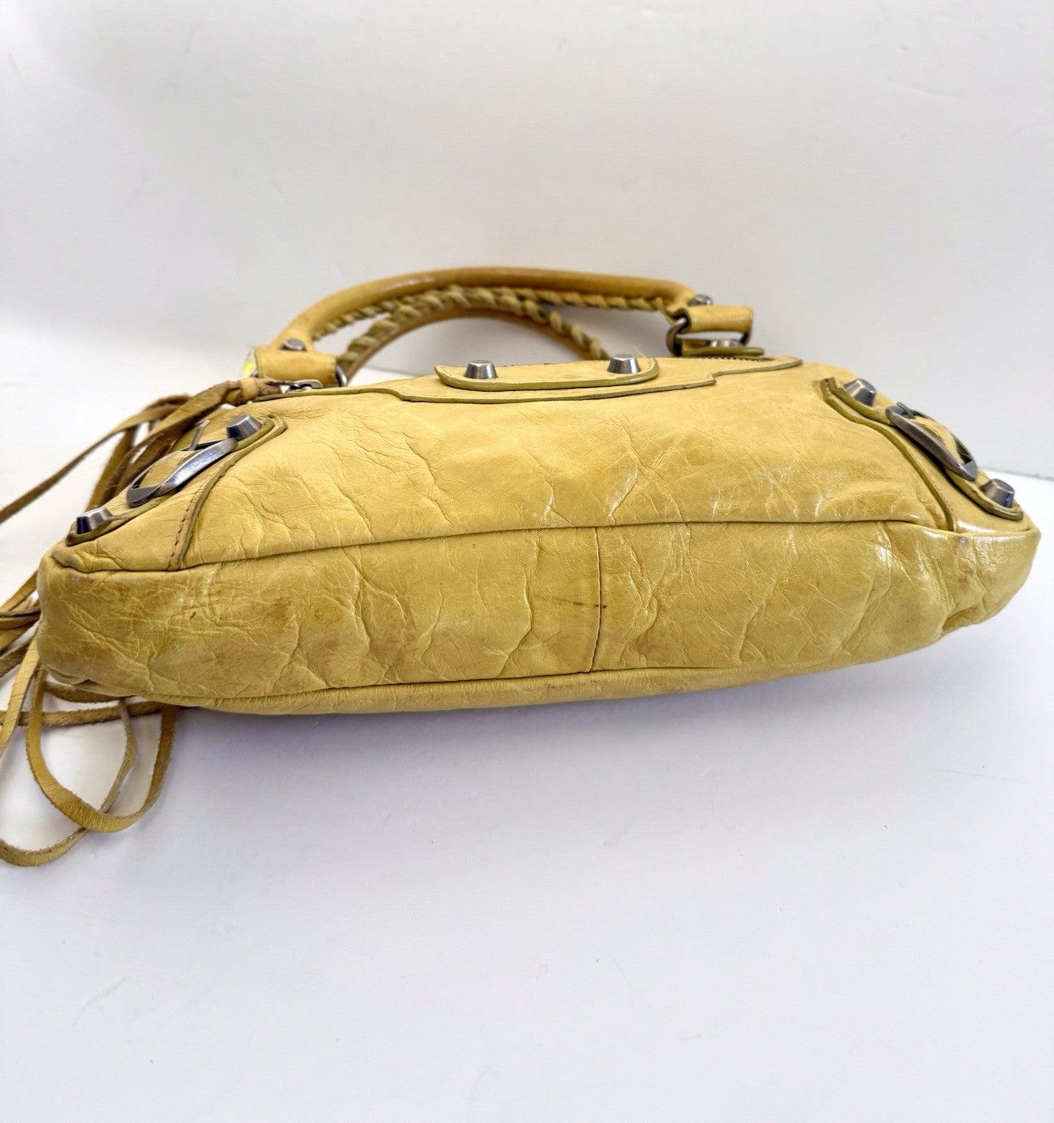 Balenciaga The City Mini 2Way Hand Bag Leather Y2K Vintage 90s Rare