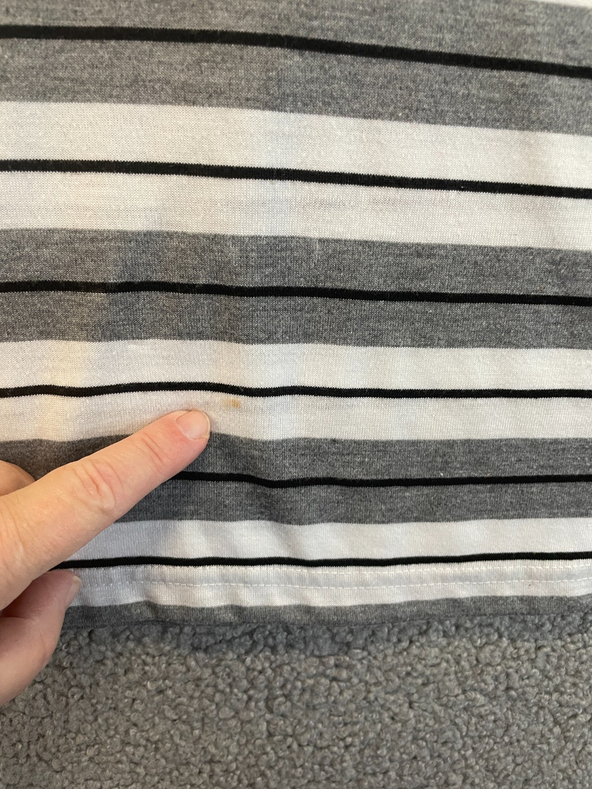 Polo Ralph Lauren Long sleeve  Shirt Mens Large  Striped