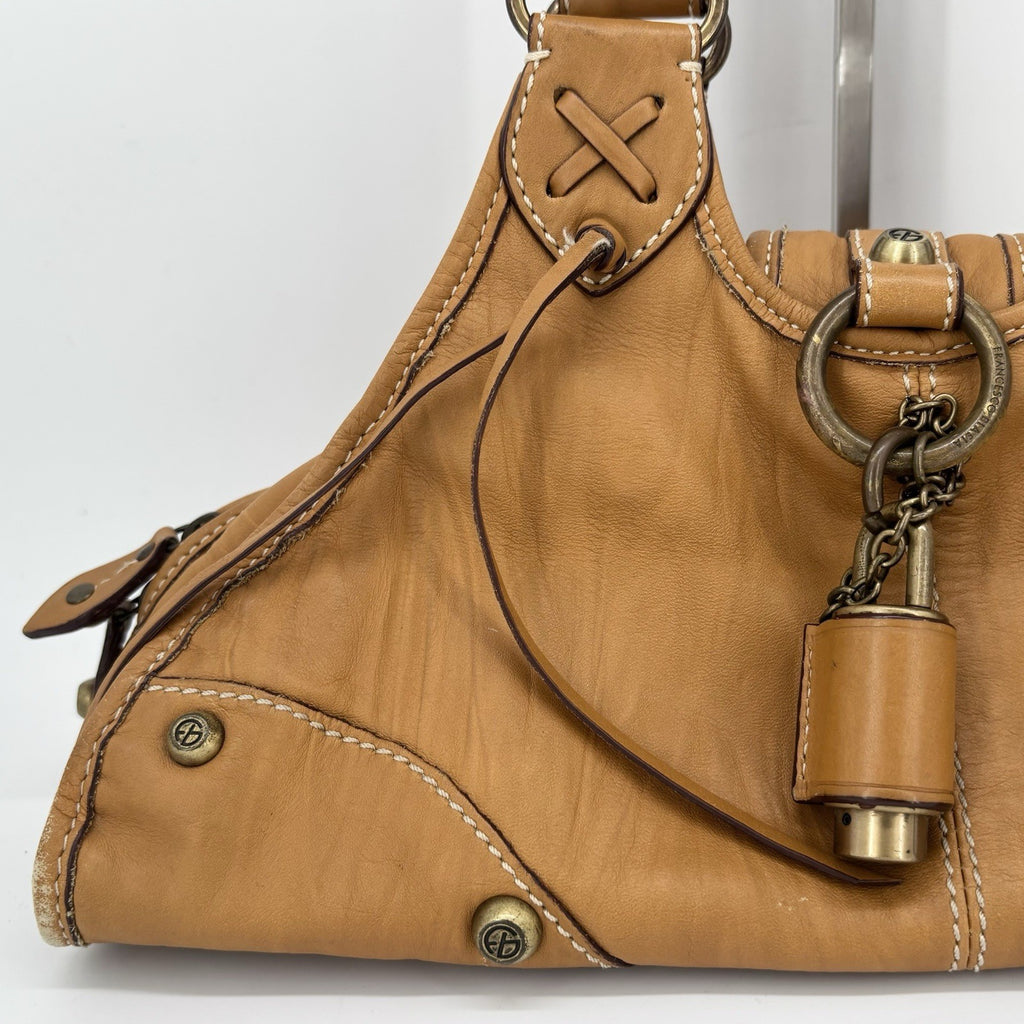 Francesco Biasia Vintage Handbag Tote Y2K Leather authentic From Japan