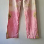 Roberto Cavalli vintage y2k abstract python print jeans