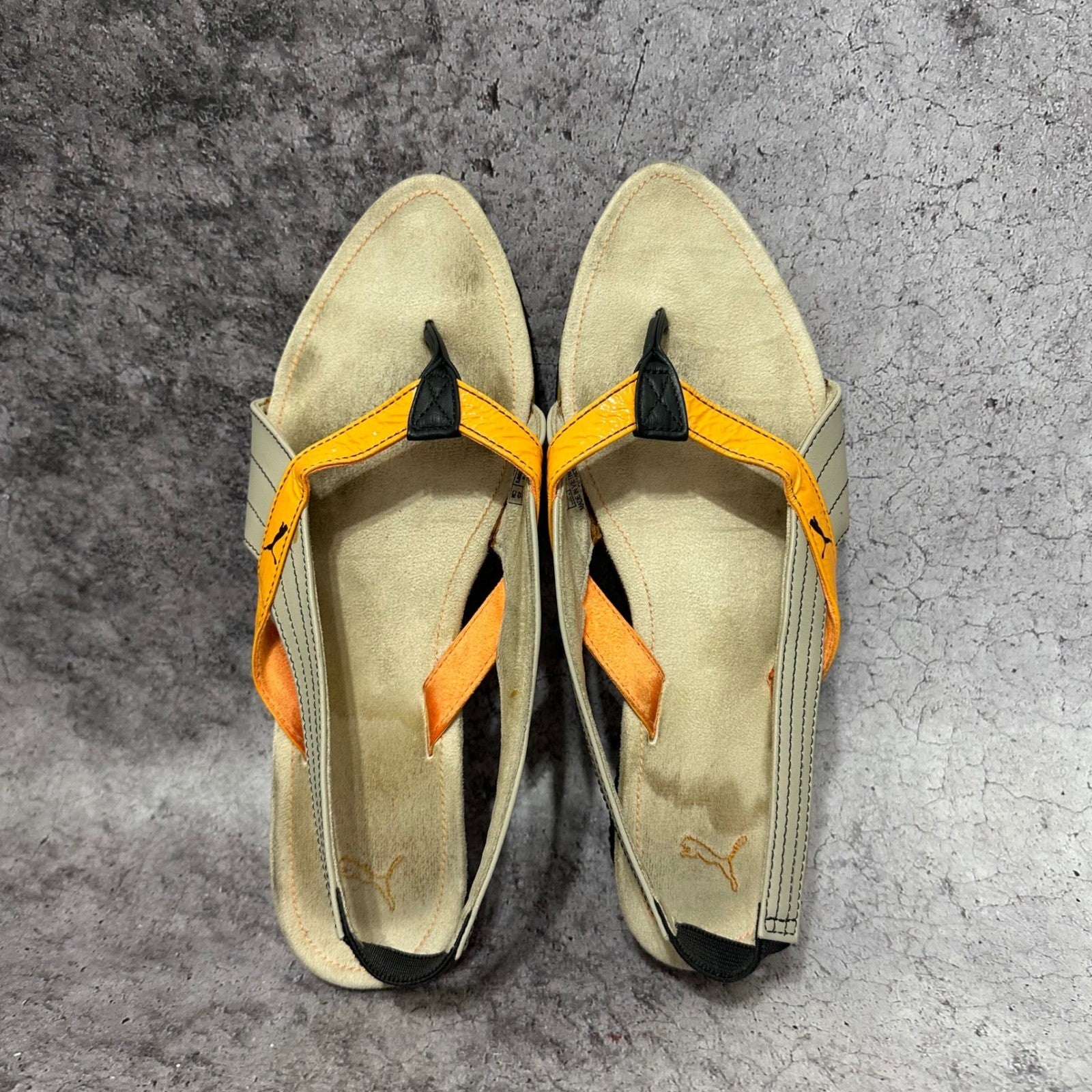 Puma Y2K Wedge Slingback Sandal Orange Women's Size 8