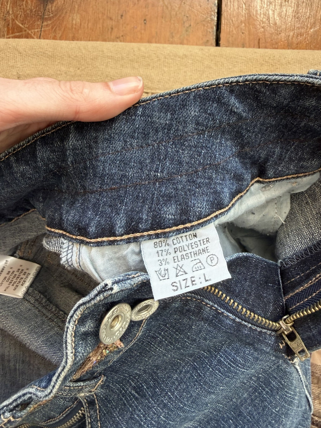 Lululemon Denim Fur Top and Skirt Set Size 3